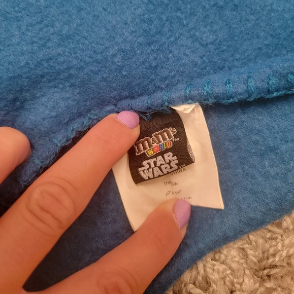 M&M and Star Wars Blanket - Picture 2 of 6